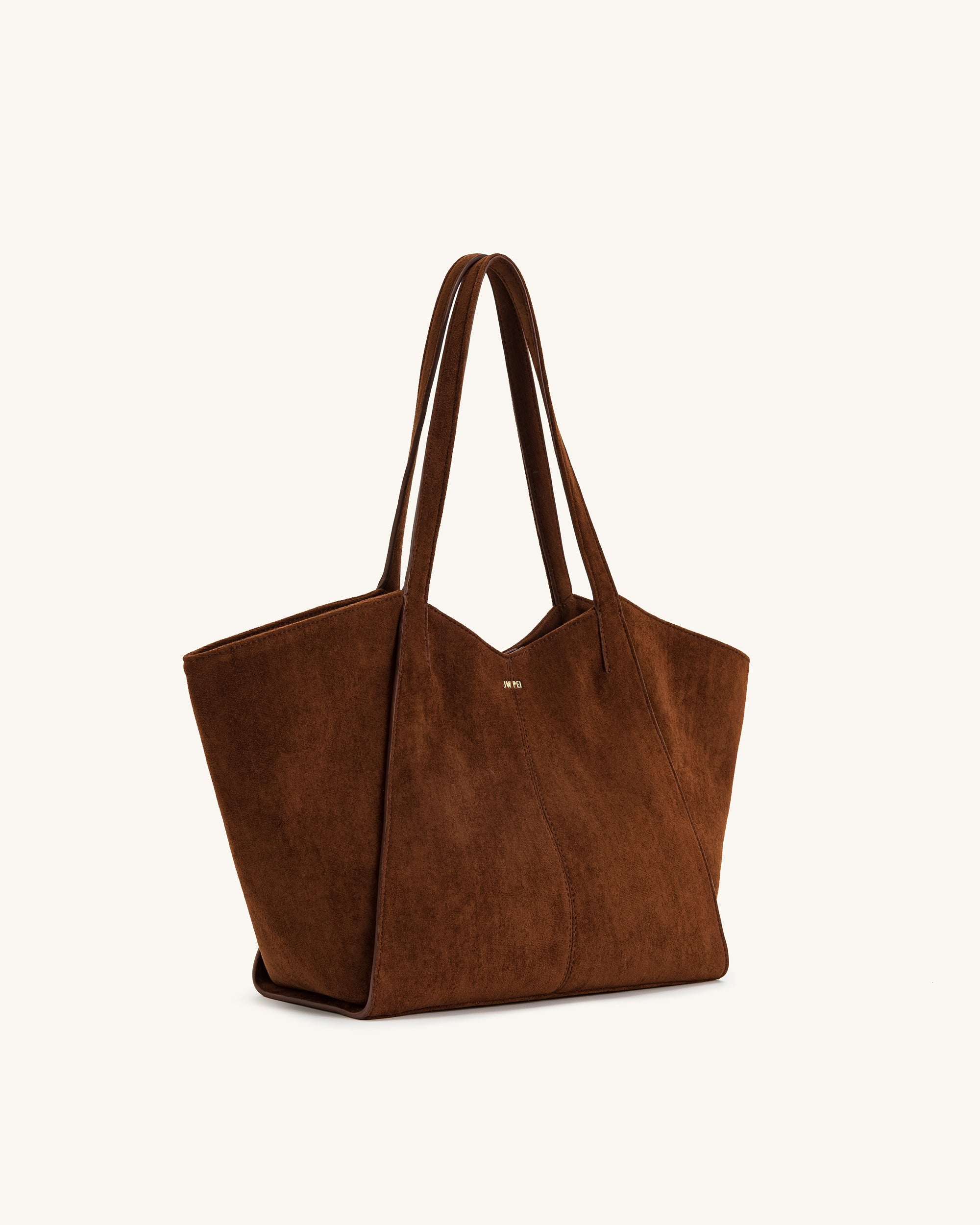 Jw Pei Kiana Large Capacity Tote Bag Dark Brown