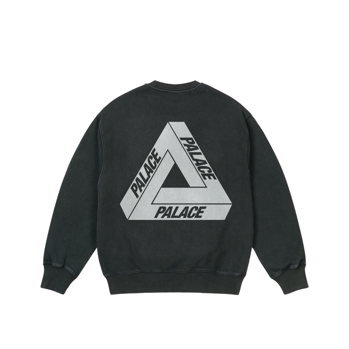 Palace Skateboards Pigment TRI CREW Black