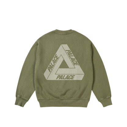 Palace Skateboards Pigment TRI CREW Black