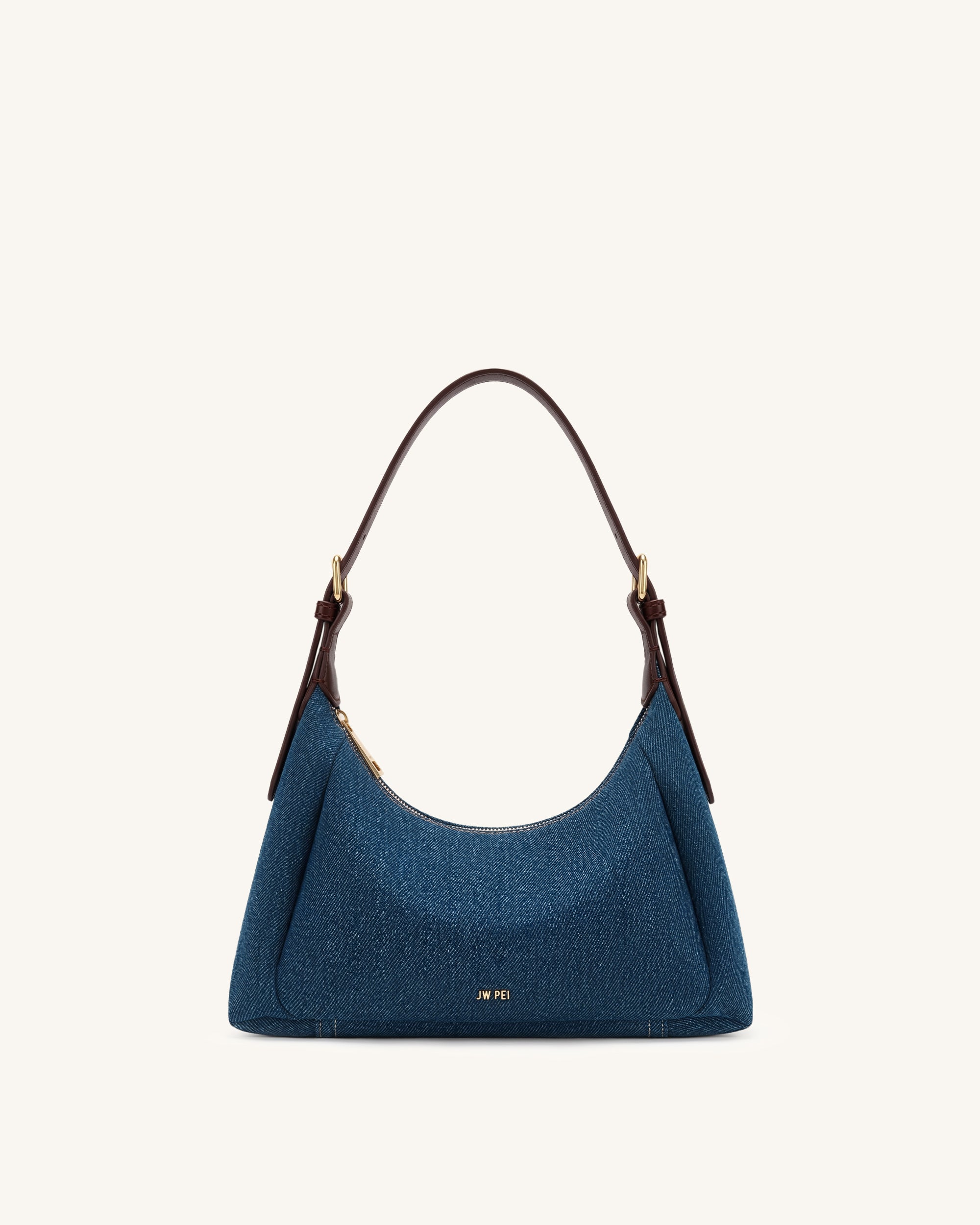 Jw Pei Velora Denim Shoulder Bag Blue Denim