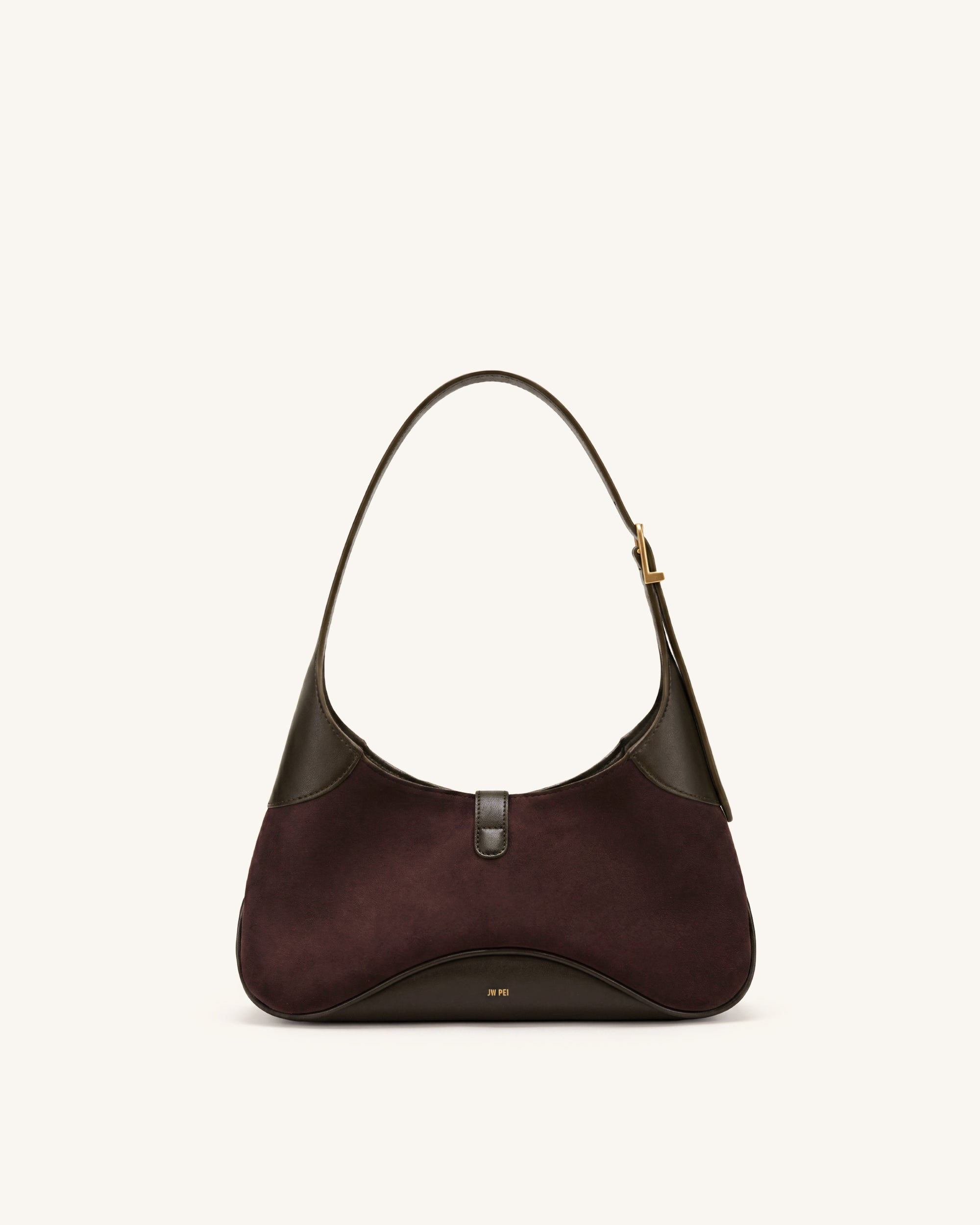 Jw Pei Juliette Key Charm East West Shoulder Bag Dark Brown