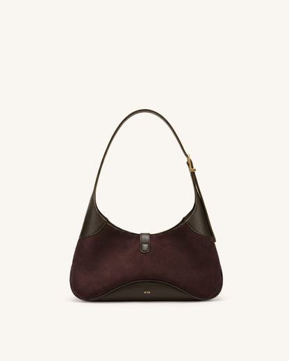 Jw Pei Juliette Key Charm East West Shoulder Bag Dark Brown