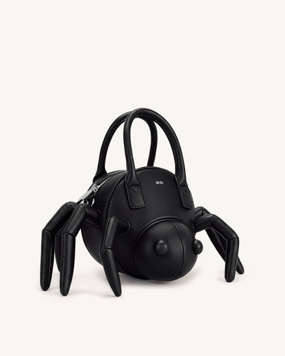 Jw Pei Siena Spider Shaped Top Handle Bag Black
