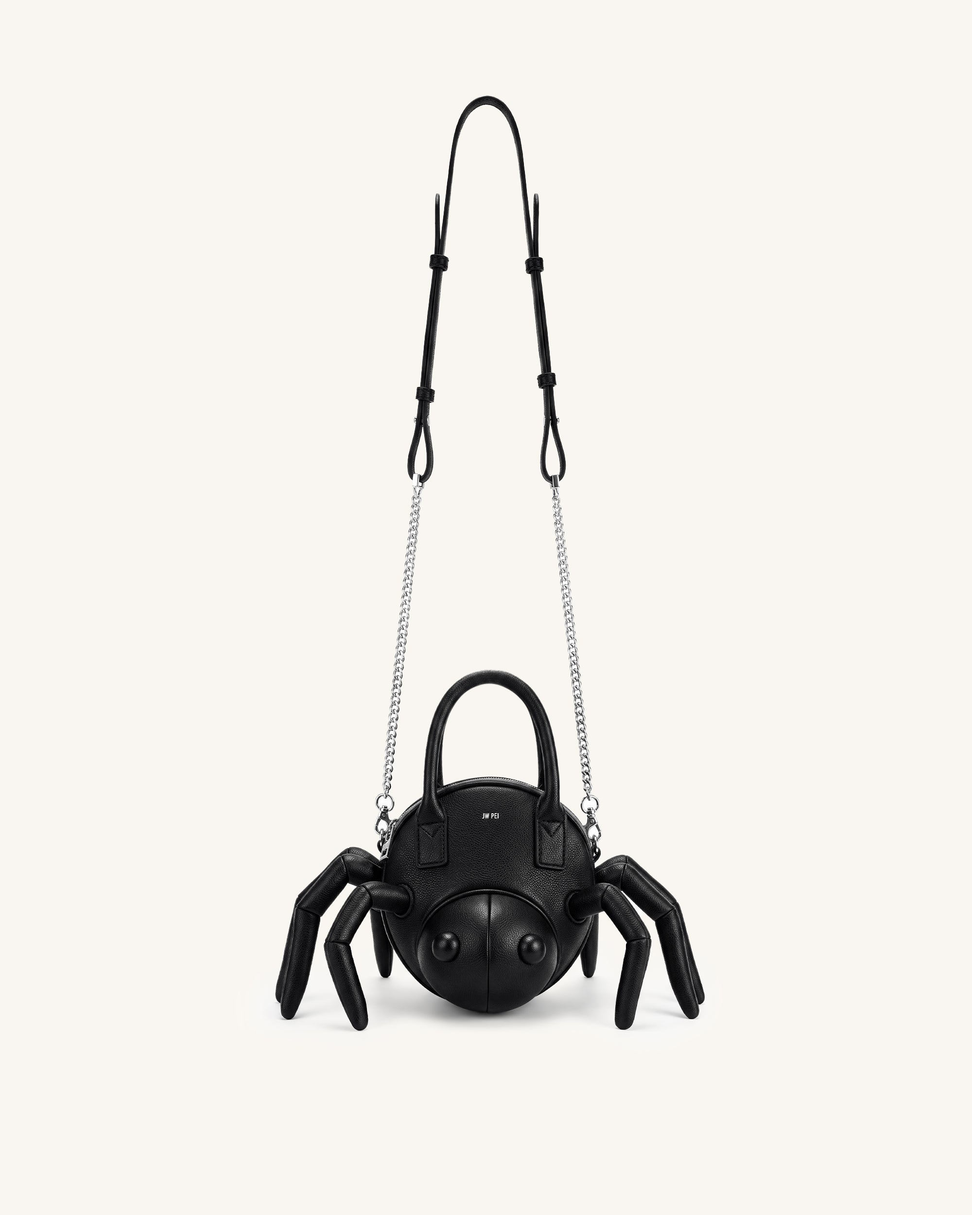 Jw Pei Siena Spider Shaped Top Handle Bag Black