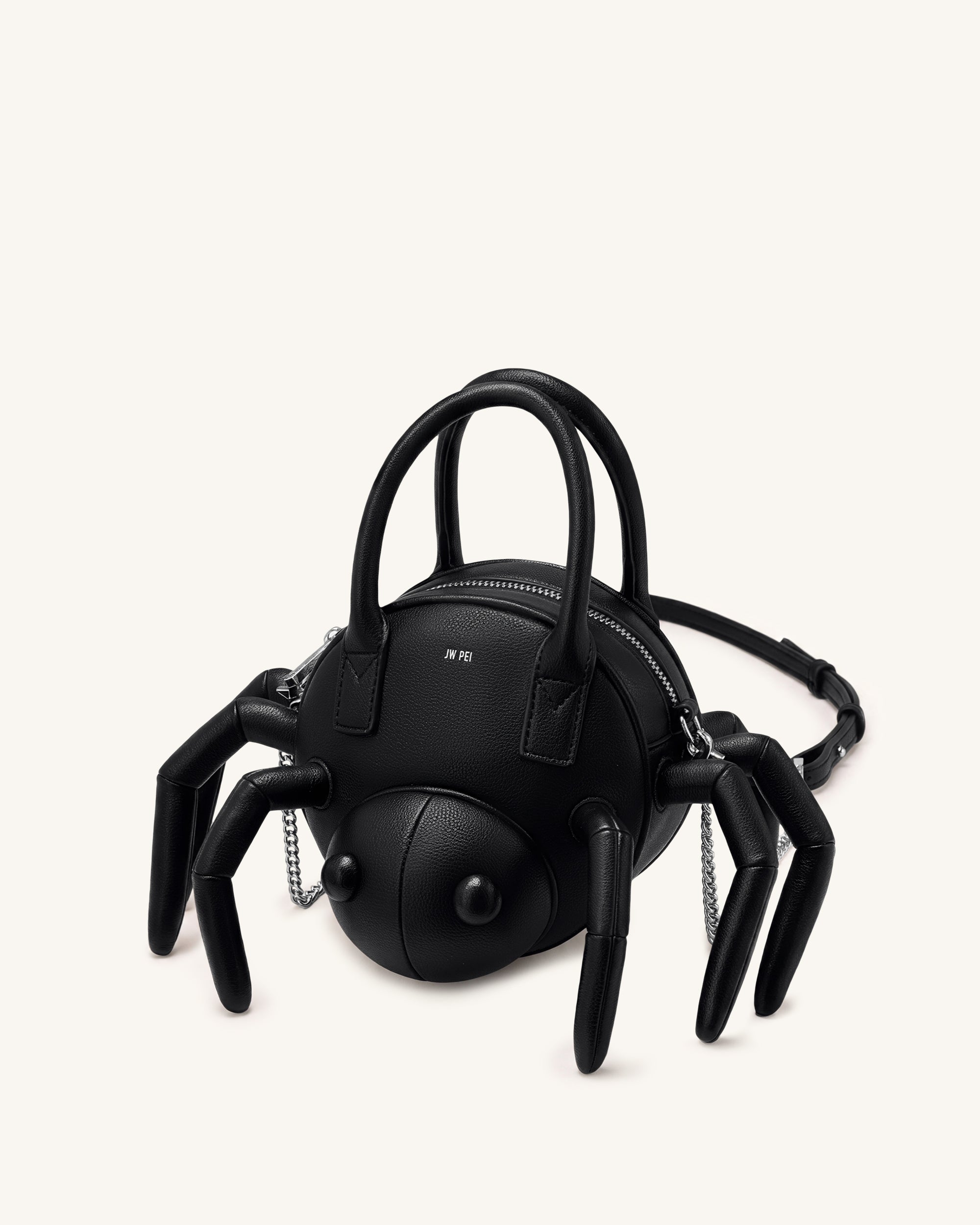 Jw Pei Siena Spider Shaped Top Handle Bag Black