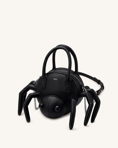 Jw Pei Siena Spider Shaped Top Handle Bag Black