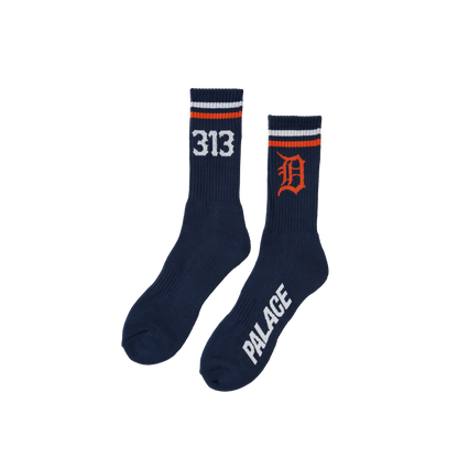 Palace Detroit Tigers SOCK NAVY