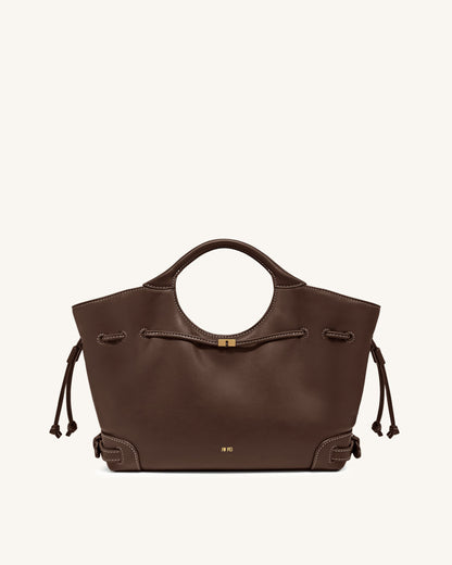 Jw Pei Virelle Drawstring Tote Bag Brown