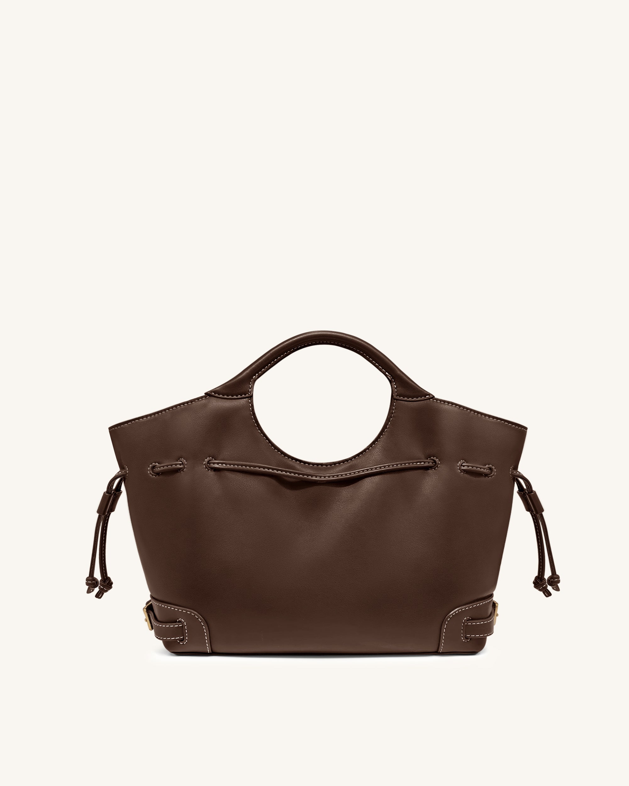 Jw Pei Virelle Drawstring Tote Bag Brown