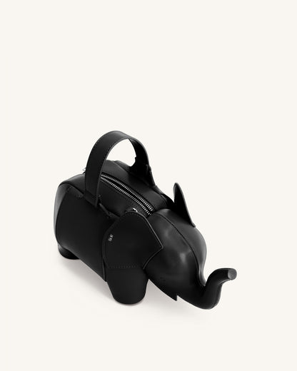 Jw Pei Claire Elephant Shaped Handbag Black