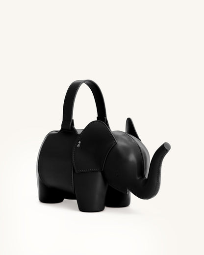 Jw Pei Claire Elephant Shaped Handbag Black