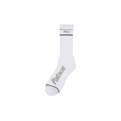 Palace Skateboards LO CASE SOCK White