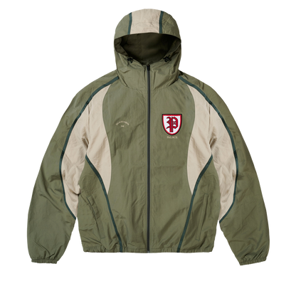 Palace Skateboards Scrum Hooded Shell Jacket Olive