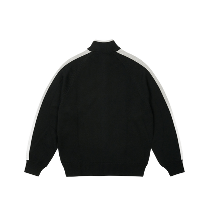 Palace Skateboards Established ZIP Funnel KNIT Black