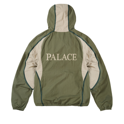 Palace Skateboards Scrum Hooded Shell Jacket Olive
