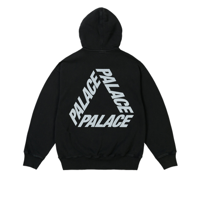 Palace Skateboards Rubbed P3 HOOD Black