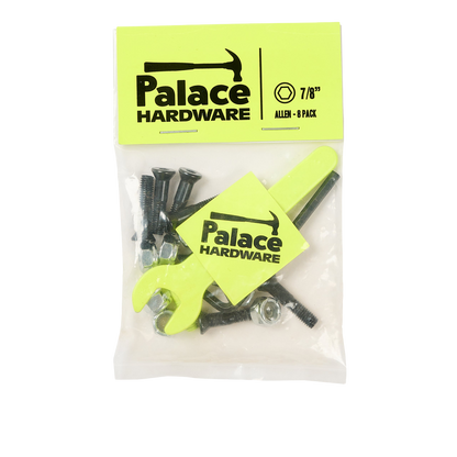 Palace Hardware Allen Bolts Safety Yellow / Black