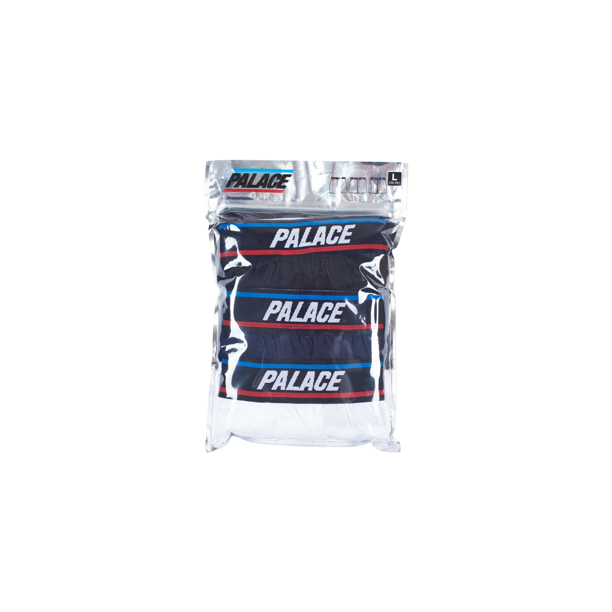 Palace Skateboards Basically a PACK of Boxers Black / NAVY / White