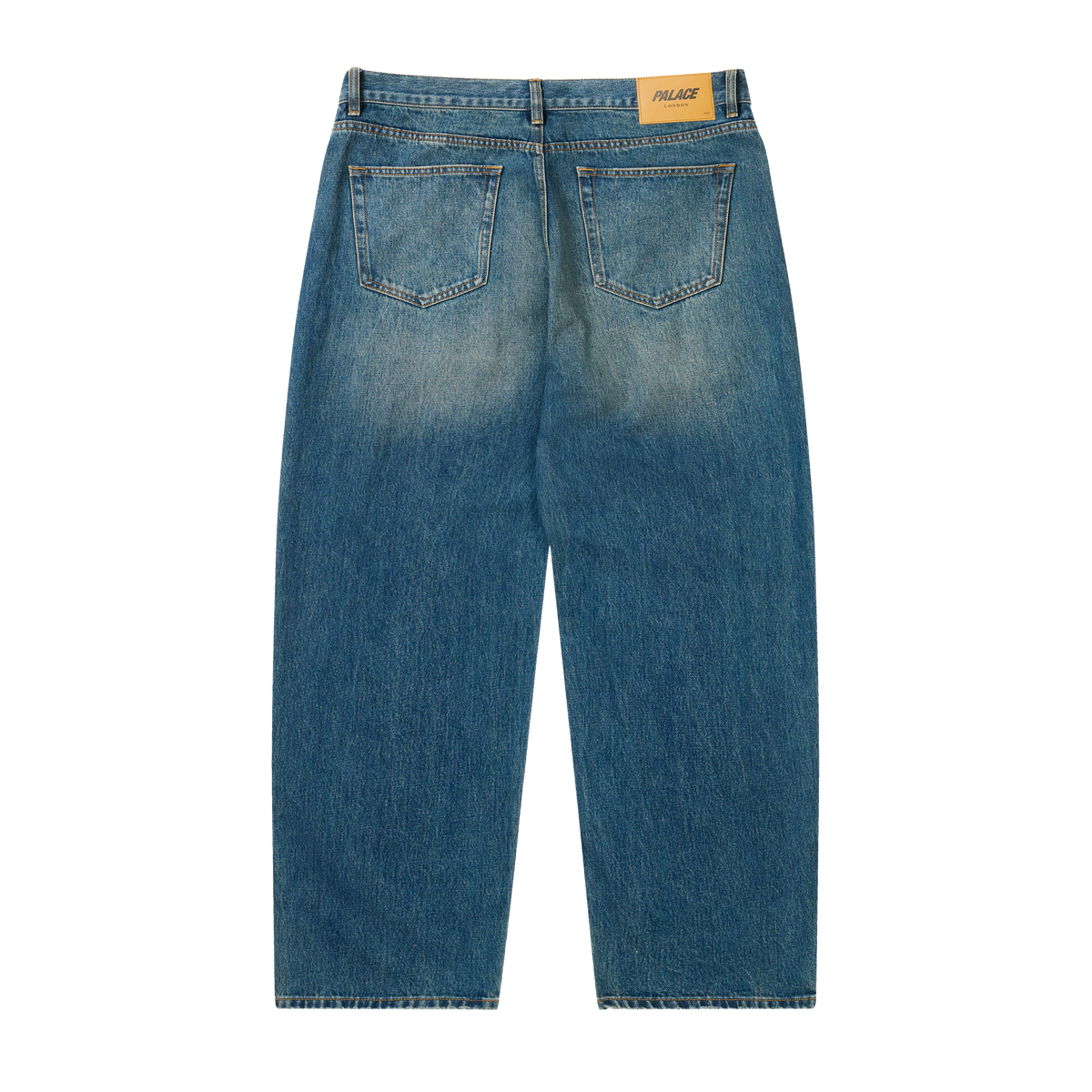 Palace Skateboards P90 Baggy JEAN DARK Stone WASH