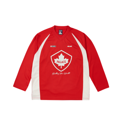 Palace Skateboards PAL-ICE Hockey Jersey RED