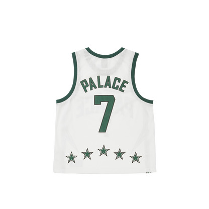 Palace Skateboards Lightning Basketball VEST White / Green