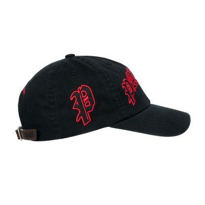 Palace Skateboards Legacy 6-Panel Black