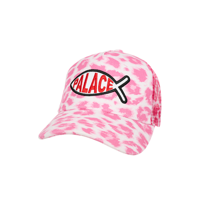 Palace Skateboards Plaice Trucker PINK Leopard