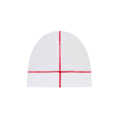 Palace Skateboards RUN IT NEIN CUFF Beanie White
