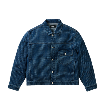 Palace Skateboards Stitch Denim Jacket MID Indigo