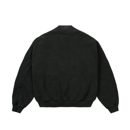Palace Skateboards Pigment College Bomber Black