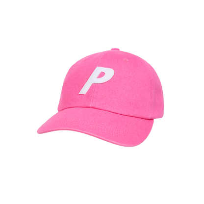 Palace Skateboards Bleached Denim P 6-Panel Brown