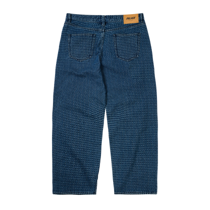 Palace Skateboards P90 Baggy Stitch JEAN MID Indigo