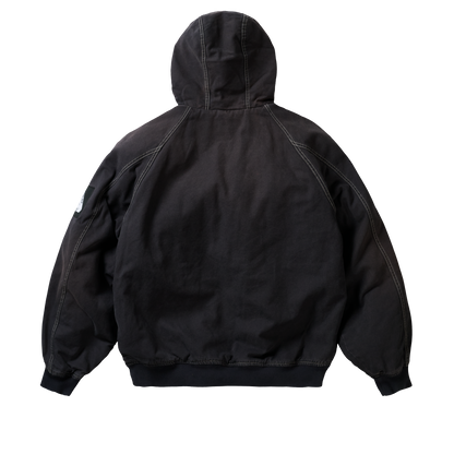 Palace Skateboards 10 OZ Hooded Canvas Jacket Black