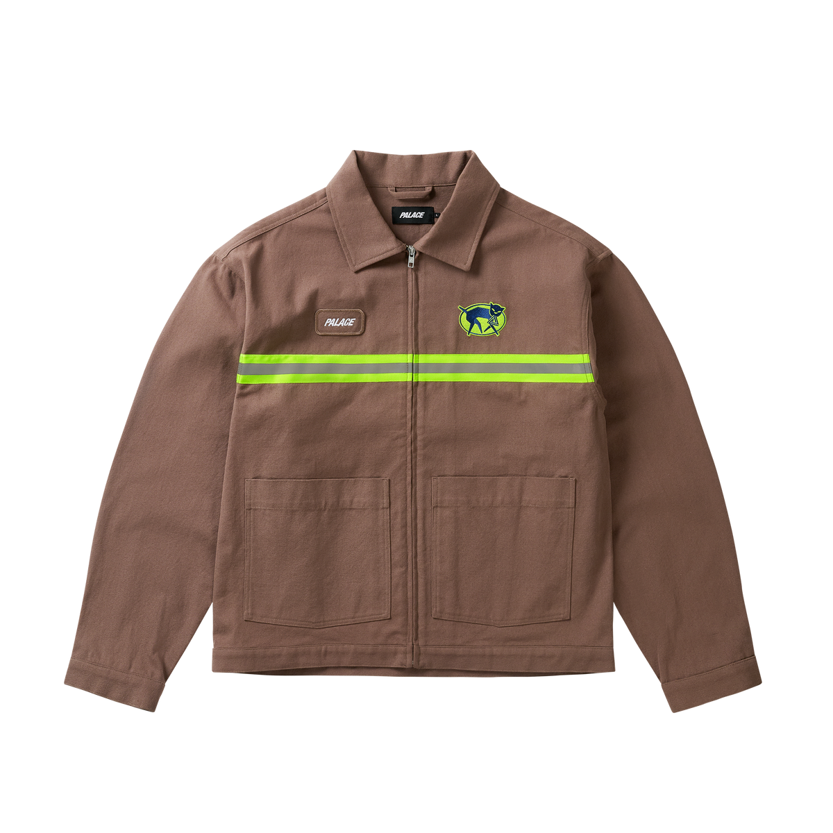 Palace Skateboards Transport Jacket Chocco Brown