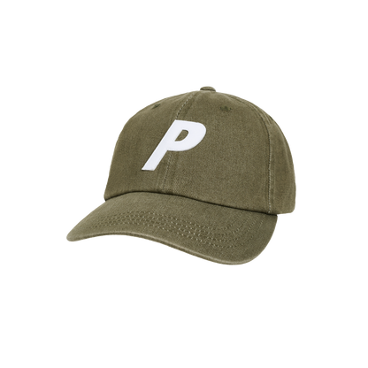 Palace Skateboards Bleached Denim P 6-Panel Stonewash