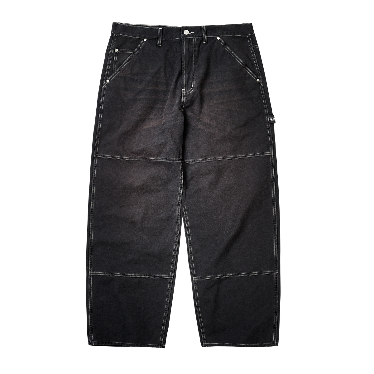 Palace Skateboards 10 OZ Double KNEE PANT Black
