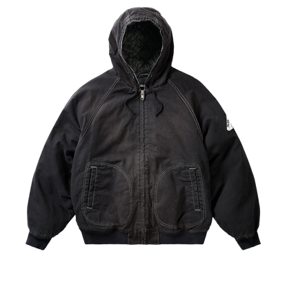 Palace Skateboards 10 OZ Hooded Canvas Jacket Black