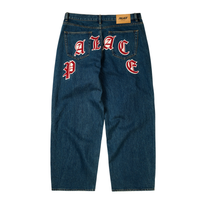 Palace Skateboards Legacy P90 Baggy JEAN Black