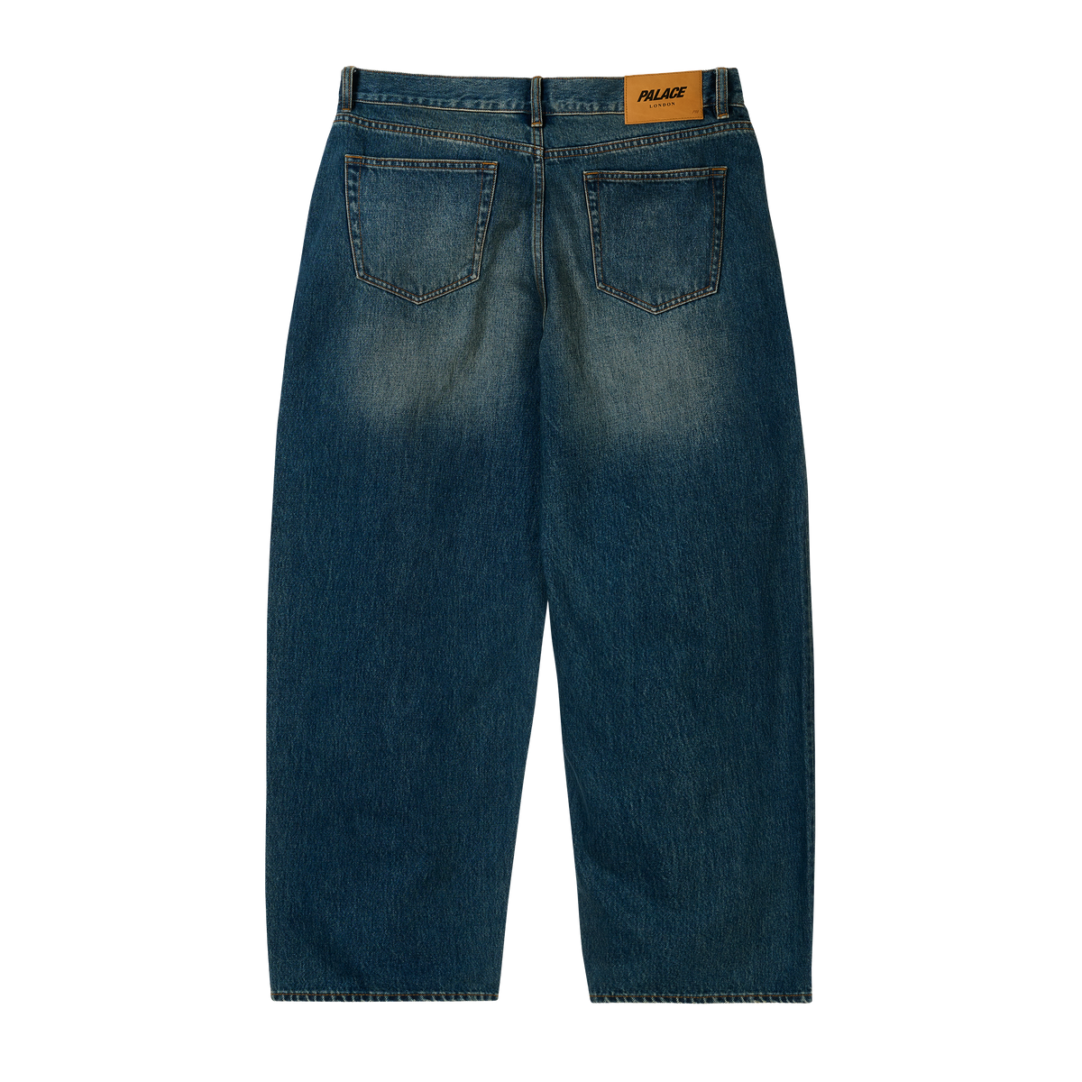 Palace Skateboards P90 Baggy JEAN DARK Stonewash Indigo