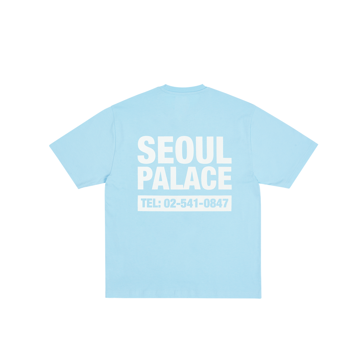 Palace Skateboards SHOP Numbers T-Shirt White