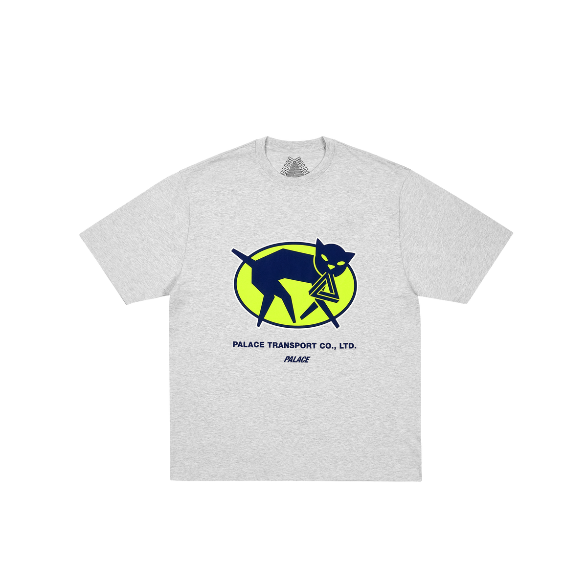 Palace Skateboards Transport T-Shirt GREY MARL