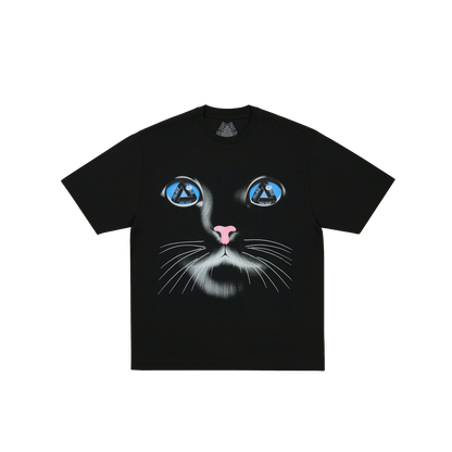 Palace Skateboards CAT FACE T-Shirt Chalky Green