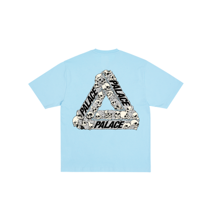 Palace Skateboards Skull TRI T-Shirt Perfect BLUE