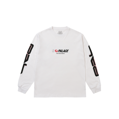 Palace Skateboards Palinari Longsleeve White