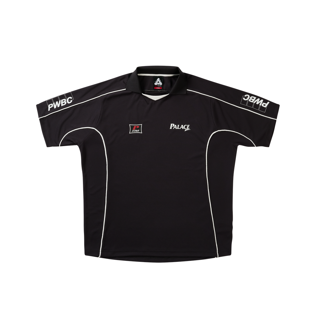Palace GOLF MESH POLO Black