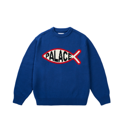 Palace Skateboards Plaice KNIT BLUE