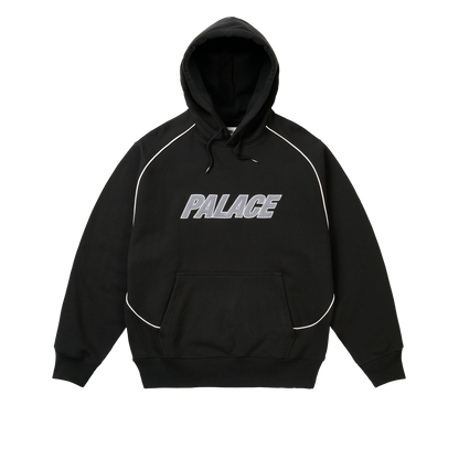 Palace Skateboards LINE IT UP HOOD GREY MARL