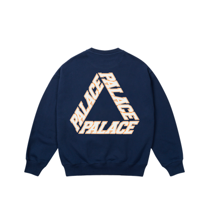 Palace Skateboards P3 Stitch CREW Black