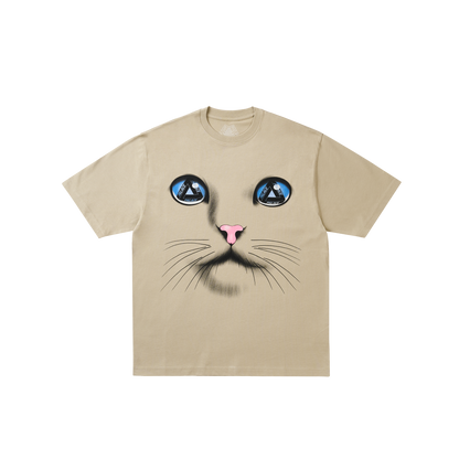 Palace Skateboards CAT FACE T-Shirt White