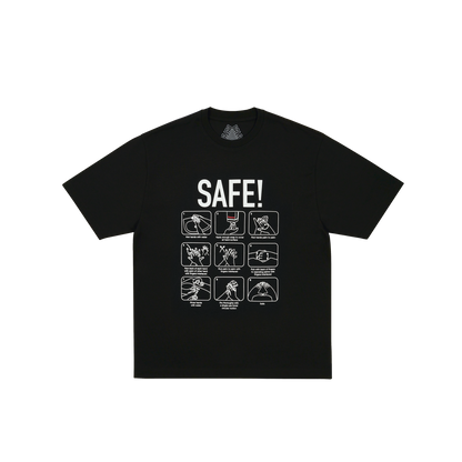 Palace Skateboards SAFE T-Shirt GREY MARL